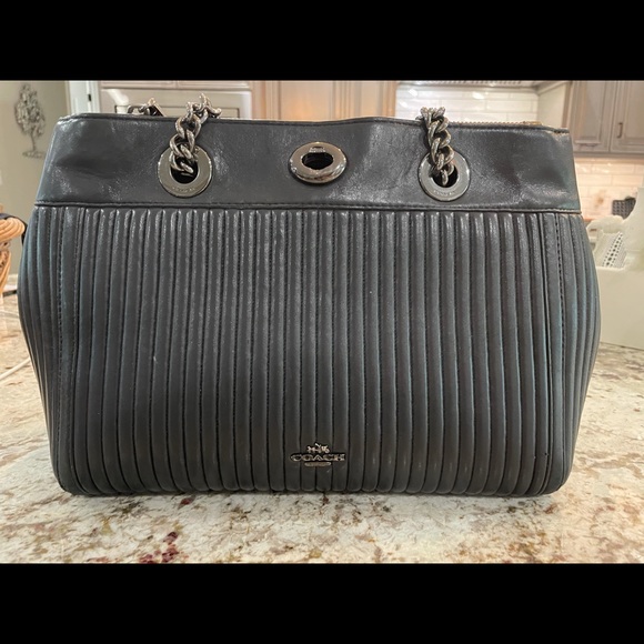 Coach Handbags - Quilted Leather Coach purse.